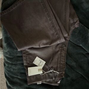 Good American Women's Boot Cut Faux Leather